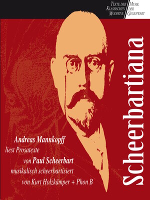 cover image of Scheerbartiana